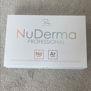 NuDerma Skincare Wand - White